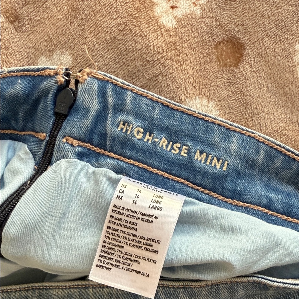 American Eagle Next Level High-Waisted Skort - Picture 4 of 5